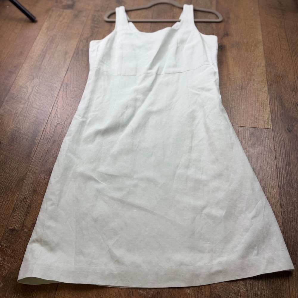Tommy Bahama Linen Blend Shift Dress Mint Green‎ Size 12